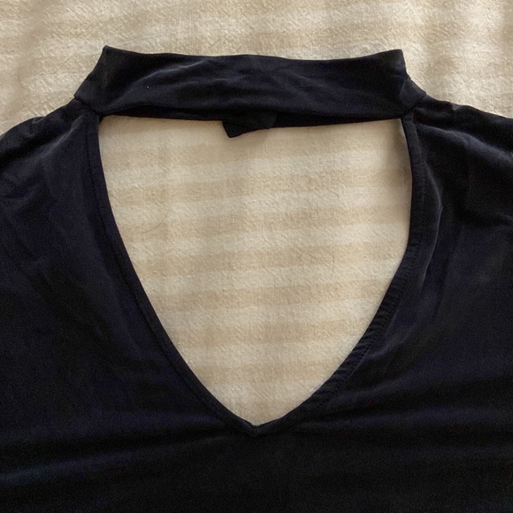 Navy Blue Mini Dress - Picture 2 of 4